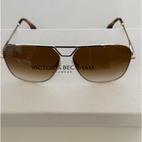 Victoria Beckham Designer-Sonnenbrille, Gold