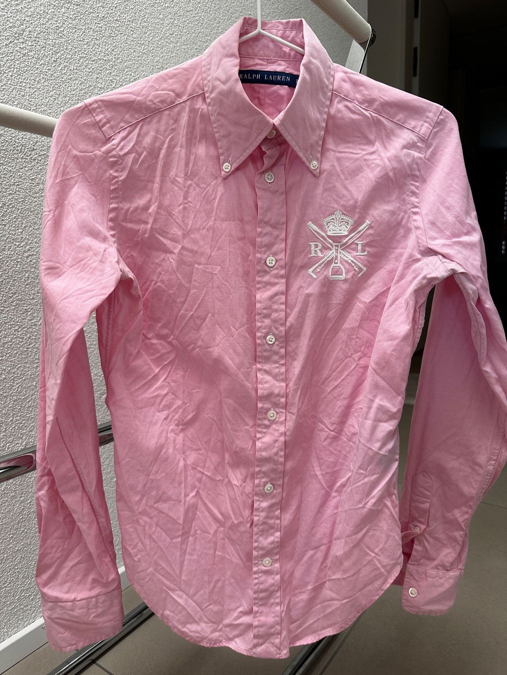 Ralph Lauren Blusen: Ralph Lauren Bluse Damen rosa in Gr. 2 – Gebraucht aus Rothrist von moreno_81