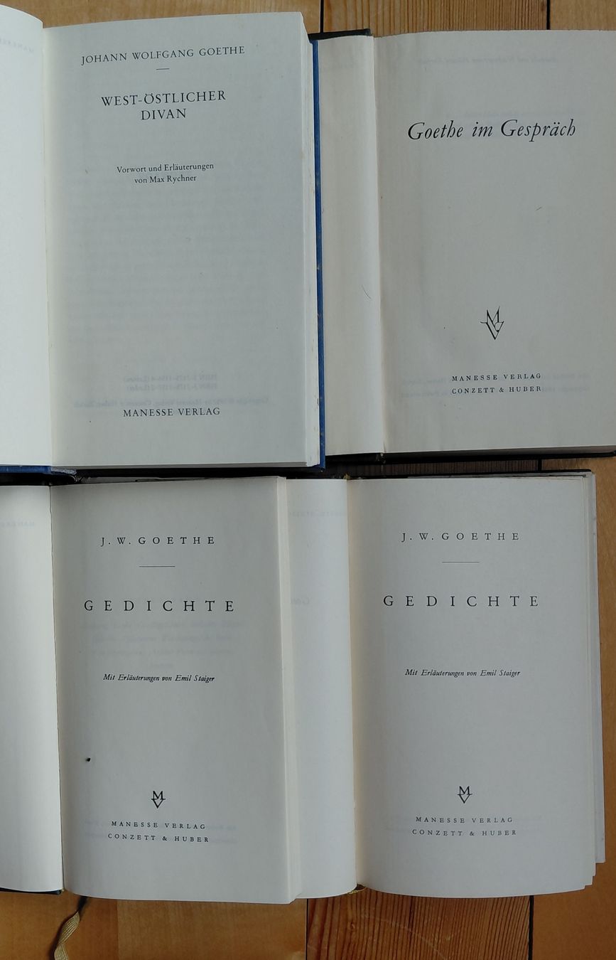 Libri: 10 Manesse Bücher – Usato da Trogen venduto da Limboo 8