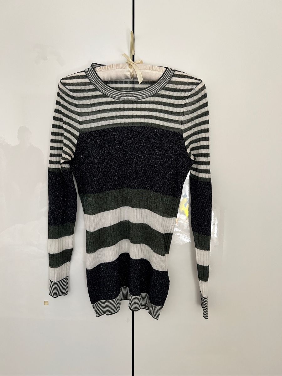 Sandro Vestiti: Sandro Paris Striped Sweater, size 1 – Nuovo (secondo la descrizione) da Zürich venduto da SandroMaje 1