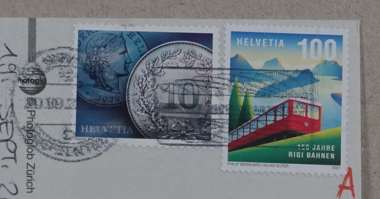 Cartoline postali: Sarnen, 2022 – Usato da Lenzburg venduto da fh1 1