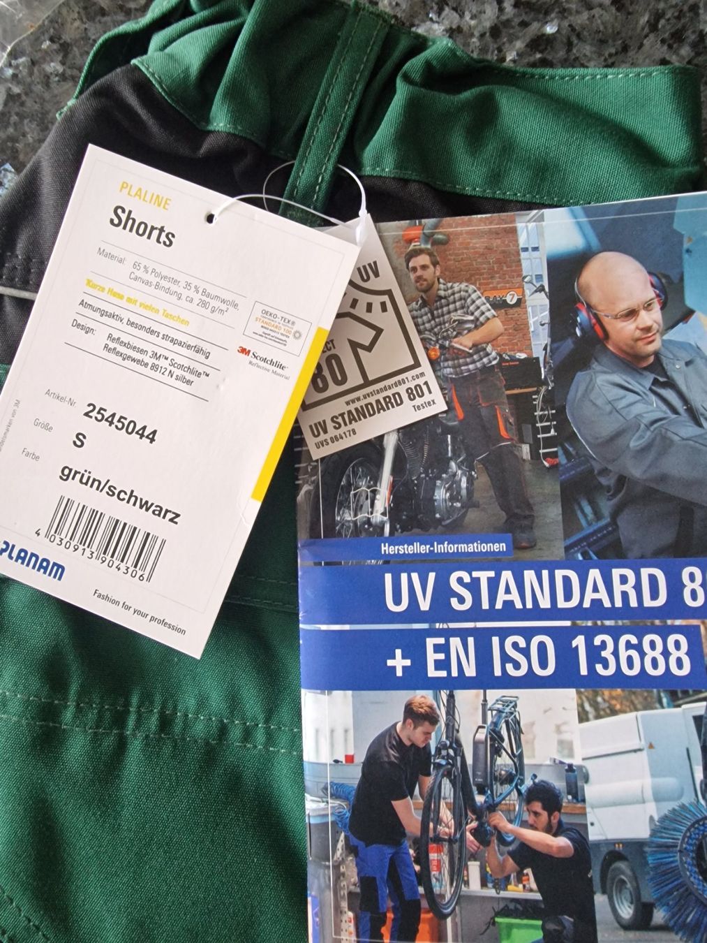 Pantalons: Planam Kurze Arbeitshose Arbeitsshorts Gr. S – D'occasion à Uerkheim par Kaufoption 5
