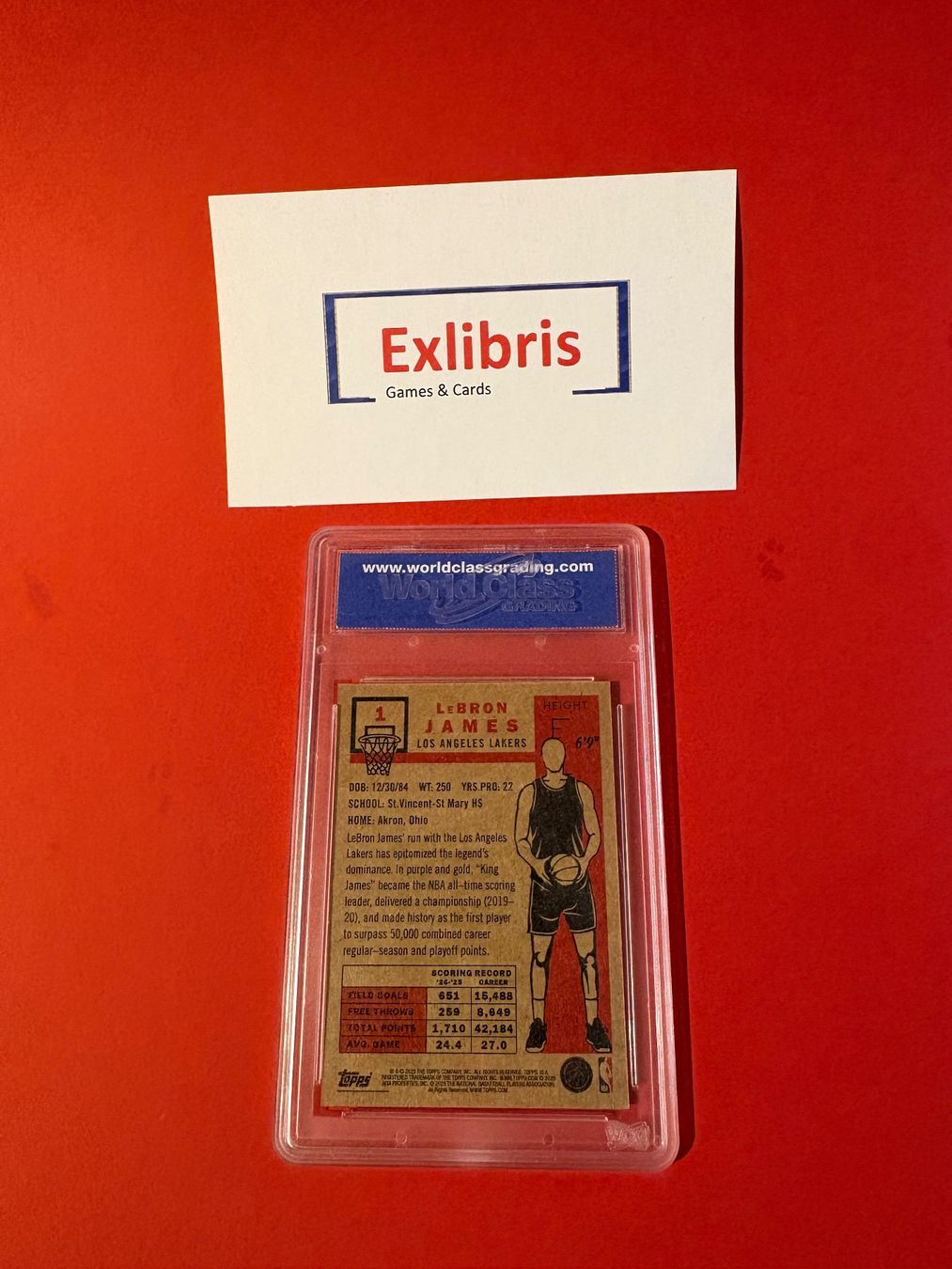 Cartoline: Lebron James KING JAMES – Nuovo e nell'imballaggio originale da meierskappel venduto da Exlibris 1