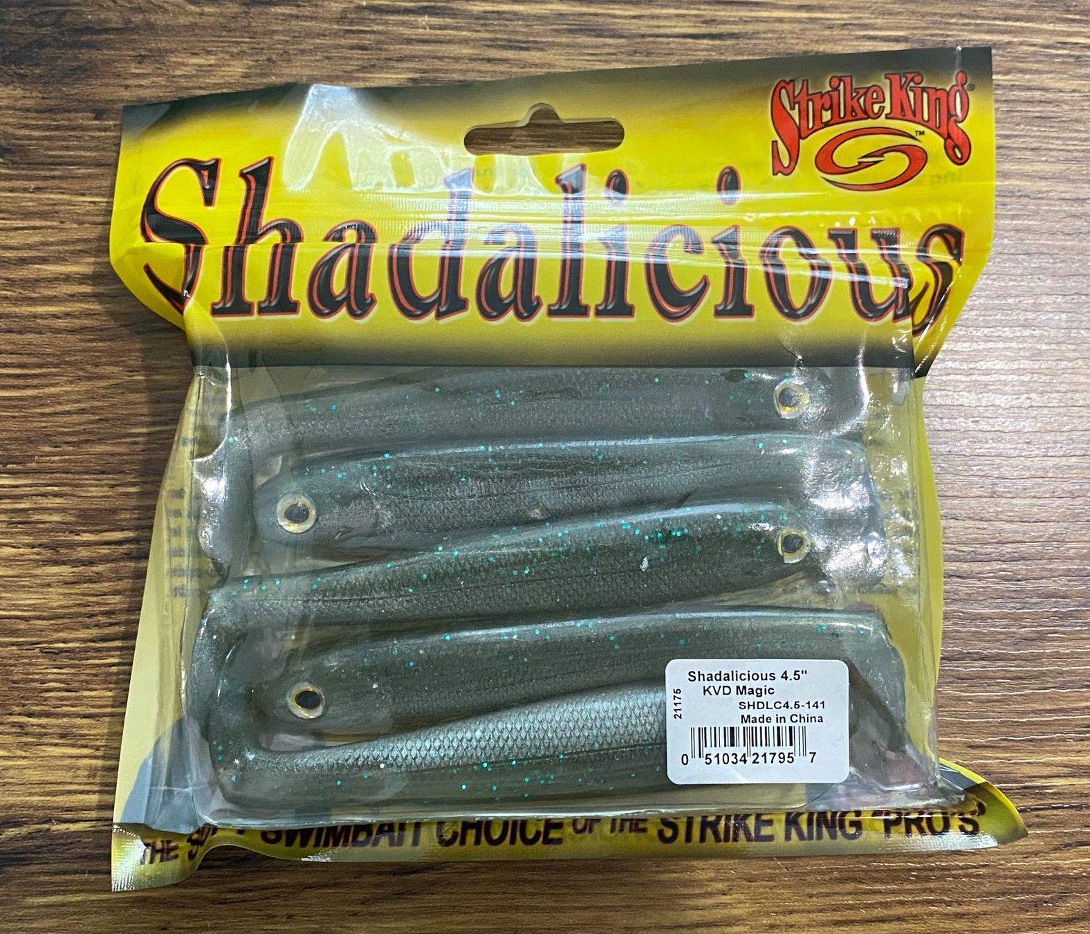 Köder: STRIKE KING Shadalicious Swimbait 11,5cm – Neu und originalverpackt aus Widnau von Fishingtackle_Oggy 1