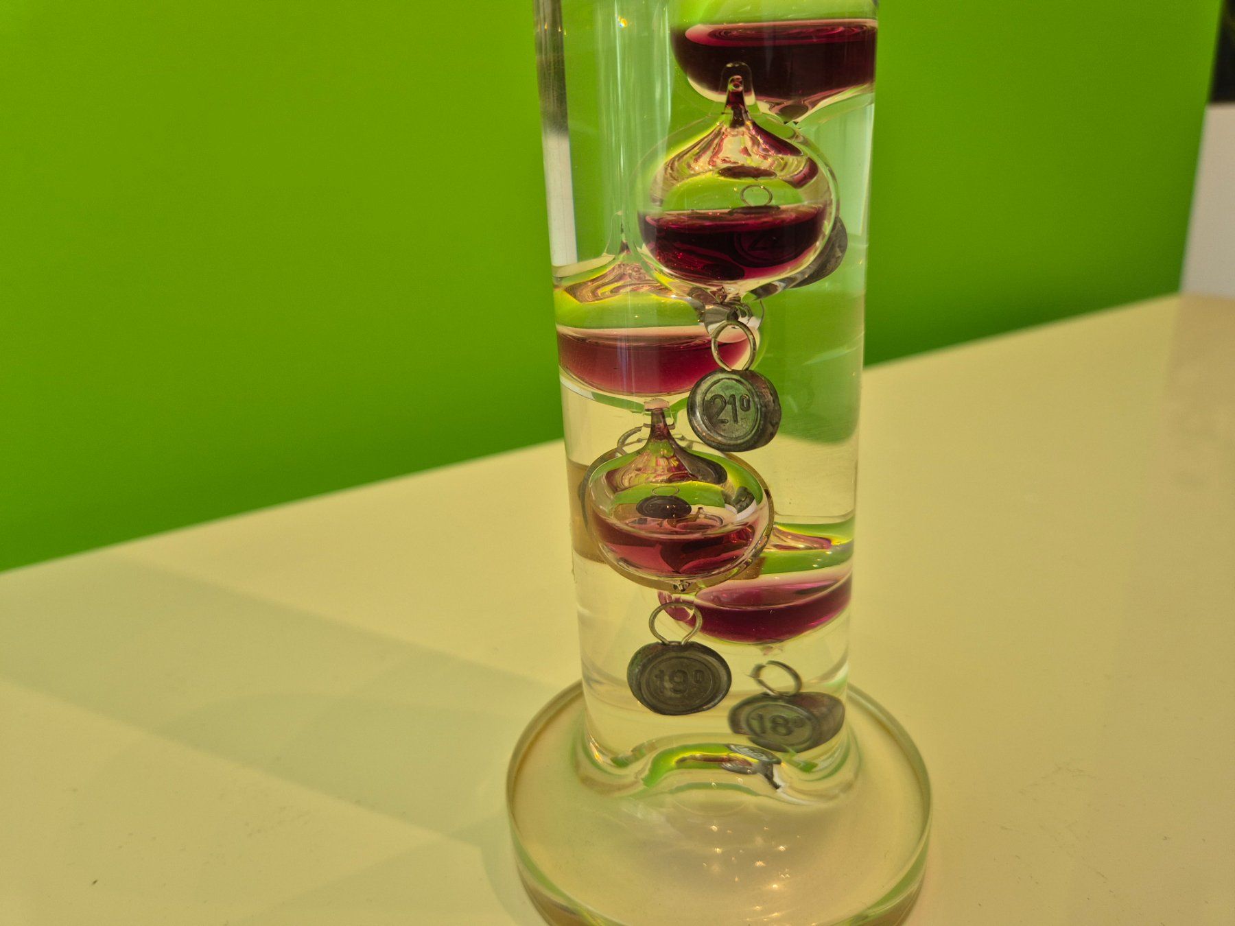Altro per la casa: Galileo Thermometer aus Glas – Usato da Moosseedorf venduto da hermeses 1
