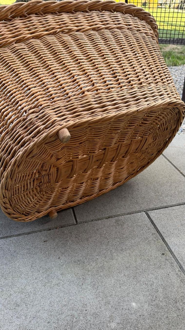 Sonstige Antiquitäten & Kunst: Wäschekorb aus Weidengeflecht oval – Gebraucht aus Krauchthal von SamsPuce 5