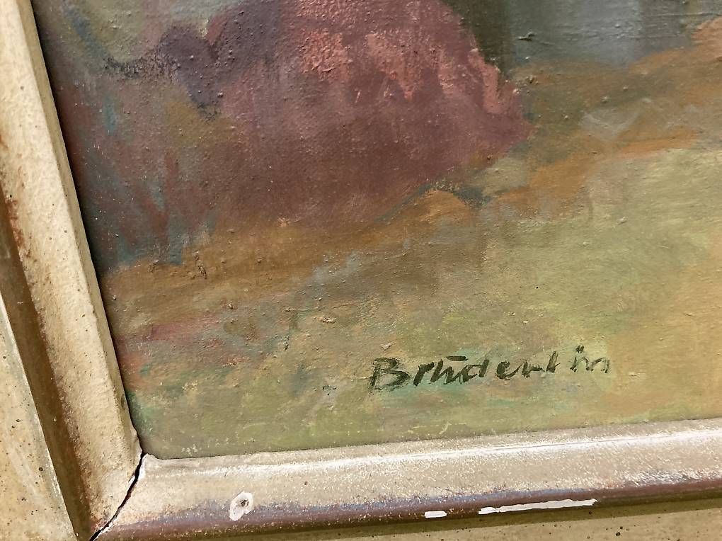Gemälde: Bild 4: Ölgemälde in Holzrahmen  – Gebraucht aus zürich von Apfel2 1