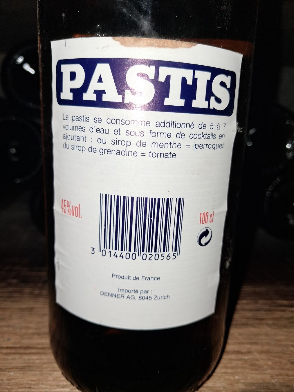 Bevande alcoliche: Pastis selection pastis de marseille 45% Vol. 1l – Nuovo e nell'imballaggio originale da Le locle venduto da juliensaran 5