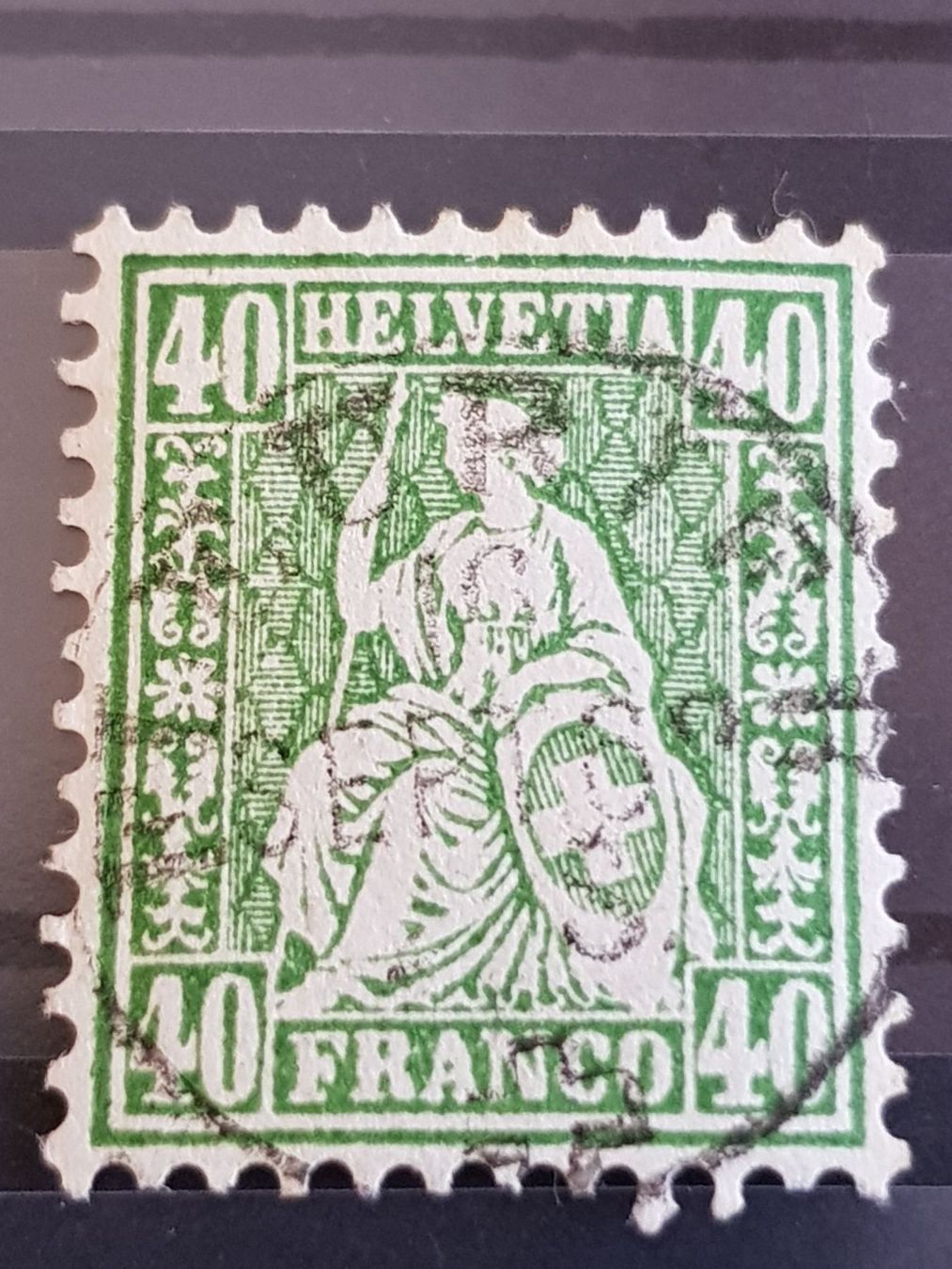 Tutti i francobolli: (am41) 34 100.- Fleurier – Usato da Buttikon SZ venduto da Mstrubeli