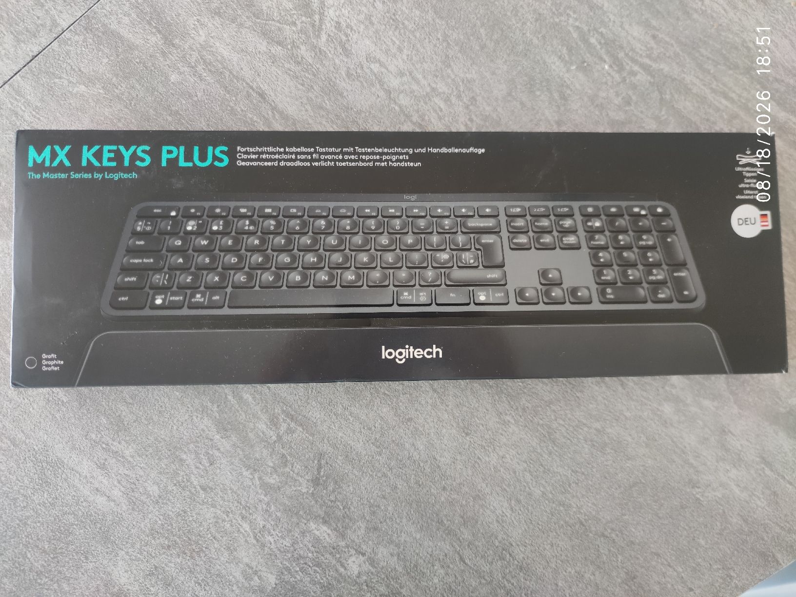 Logitech Claviers: Logitech MX Keys Plus – Neuf (Voir description) à Neuchâtel par Houssam_kourdache