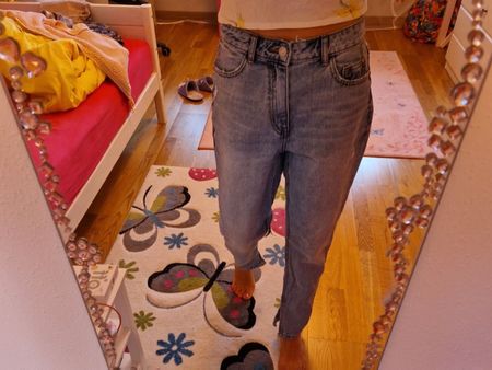 Hose Jeans high waist Gr. 36, NEUWERTIG