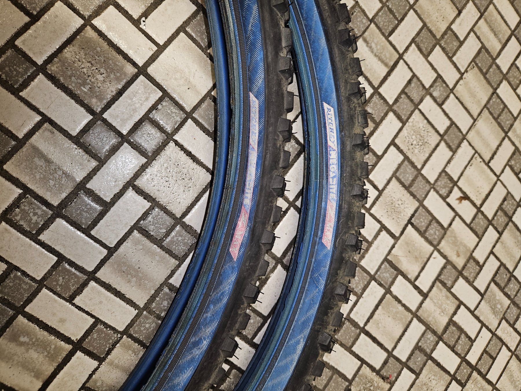 Ritchey Ersatzteile: Ritchey Z Max Blue Wall Retro MTB Reifen – Gebraucht aus Ammerswil AG von Undenheim 1