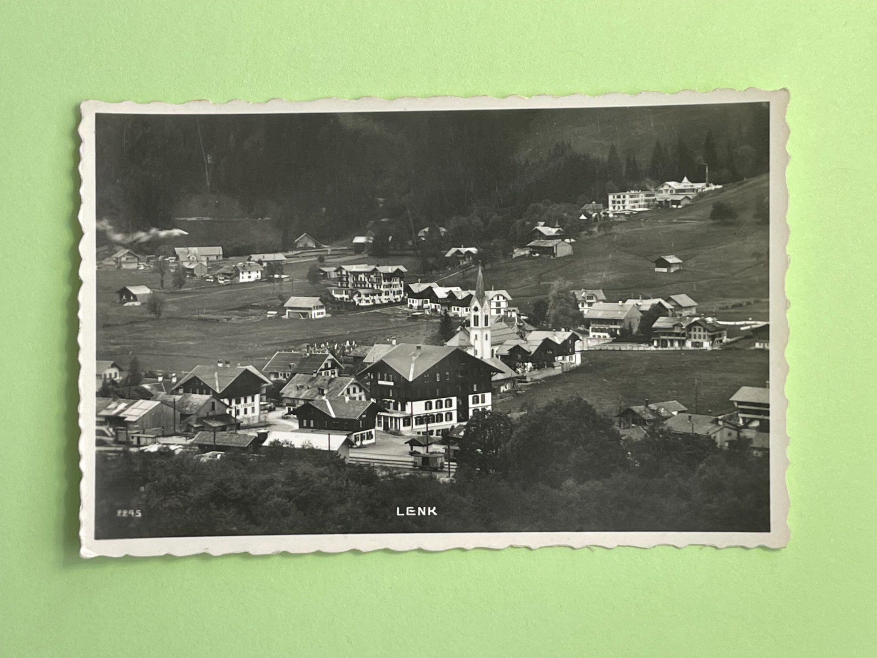 Ansichtskarten: Lenk – Gebraucht aus Steg VS von danwer74
