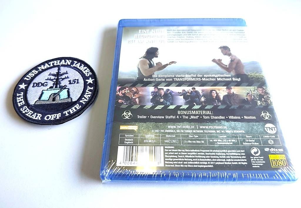 Tutti i DVDs: The Last Ship: Staffel 4 (Blu-ray + Patch) – Nuovo e nell'imballaggio originale da Utzenstorf venduto da Skywalker585 1