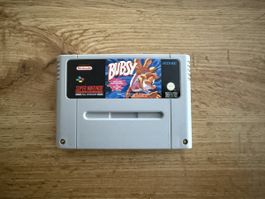 Super Nintendo Spiel - Bubsy.  Retro-Klassiker für Sammler!