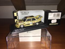 BMW 320i Grp.5 DRM 1977 Warsteiner 1/43 Minichamps