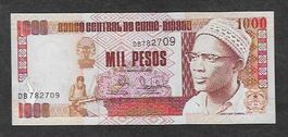 Guine Bissau  1000  Pesos  1990  Bankfrisch