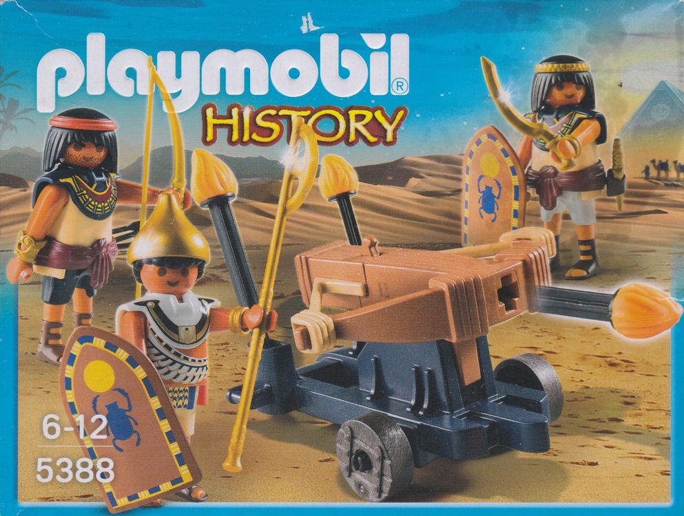 5388-Soldats du pharaon avec baliste - Playmobil History sur