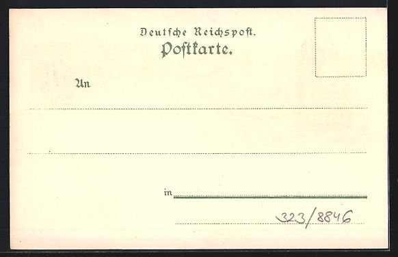 Ansichtskarten: Litho Interlaken, Gesamtansicht, Hoffman – Gebraucht aus Berlin von bartko-reher 1