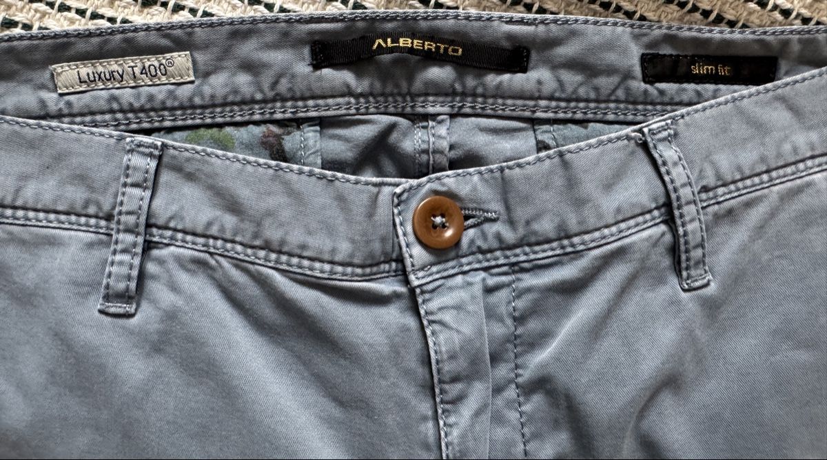 Pantaloni: Stoffhose, ALBERTO, W 33 / L 32 – Usato da St. Gallen venduto da Cagliari2015 6