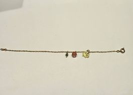 Armband / Armkette Lotus Gold (24K vergoldet)