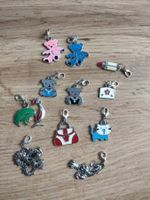 11 süsse Reissverschluss Anhänger Charms (Preis pro Stück!)