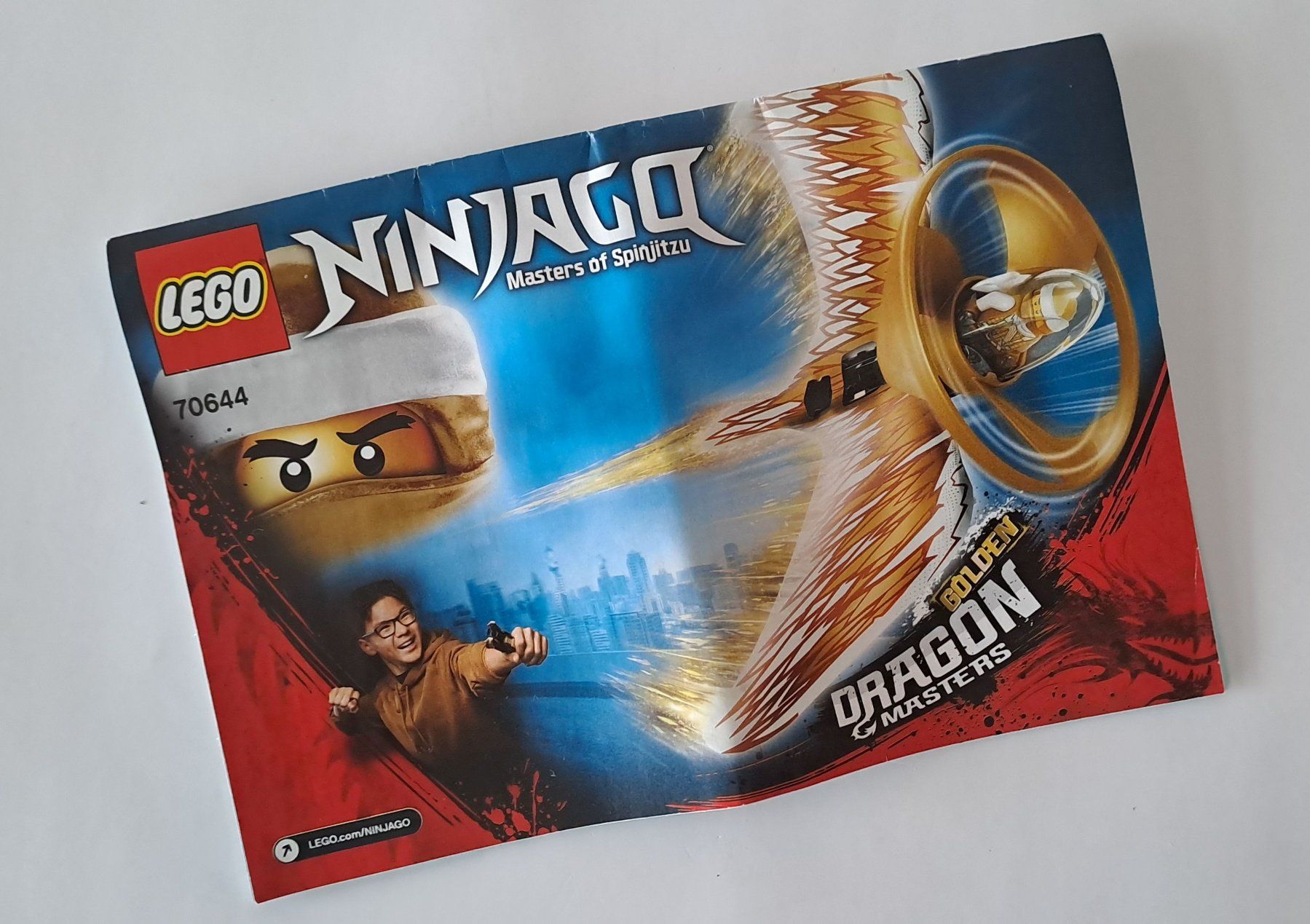 LEGO 70644 Ninjago Golden Dragon Master njo450 Wu Sensei (Gebraucht) in ...