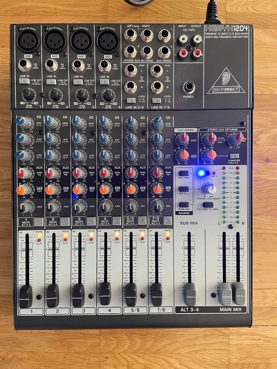 Behringer XENYX 1204 Audio Mixer Kaufen auf Ricardo