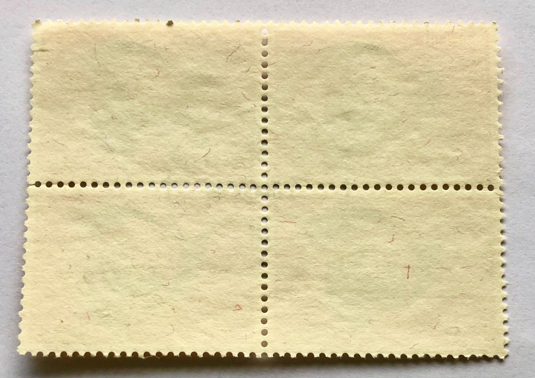 Alle Briefmarken: 4er Block Nr.437 Stempelt Melchnau 1965    – Gebraucht aus Aarau von Billa007 1