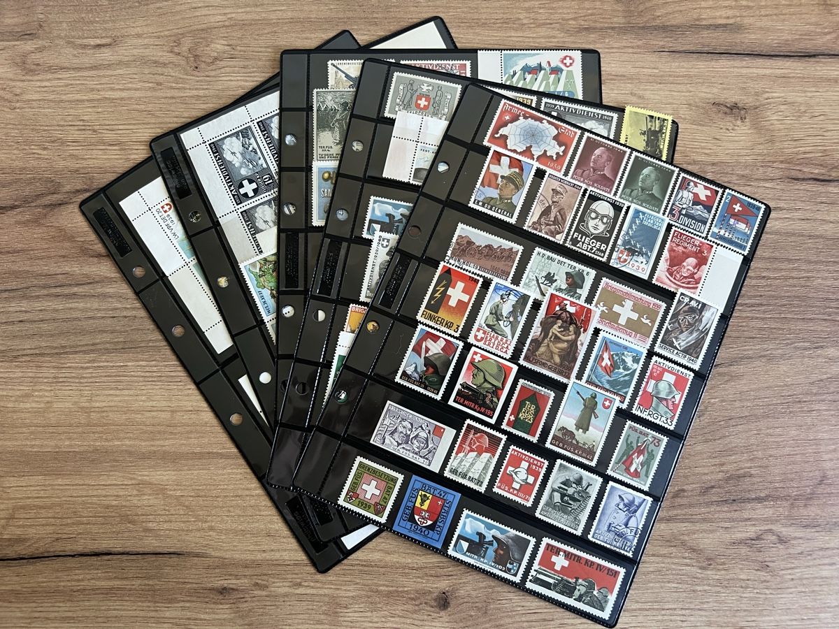 Tutti i francobolli: Posten Soldatenmarken Schweiz – Usato da Braunau venduto da Desil2511