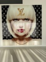 Originale Pop Art Wandbild Louis Vuitton, neuwertig!