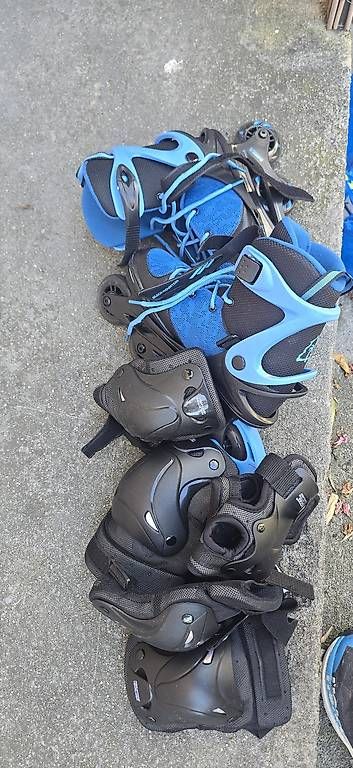 Pattini in linea & Pattini a rotelle: Roller 38/41  più protezione – Usato da Locarno venduto da lag_j76q 1
