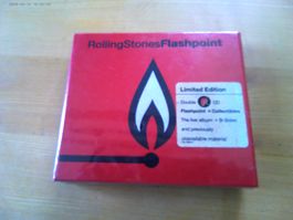 ROLLING STONES Flashpoint + Collectibles - 2CD - USA 1991