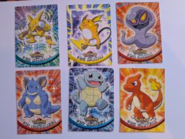 Retro-Highlight: 11-teiliges Set originaler Pokémon Topps