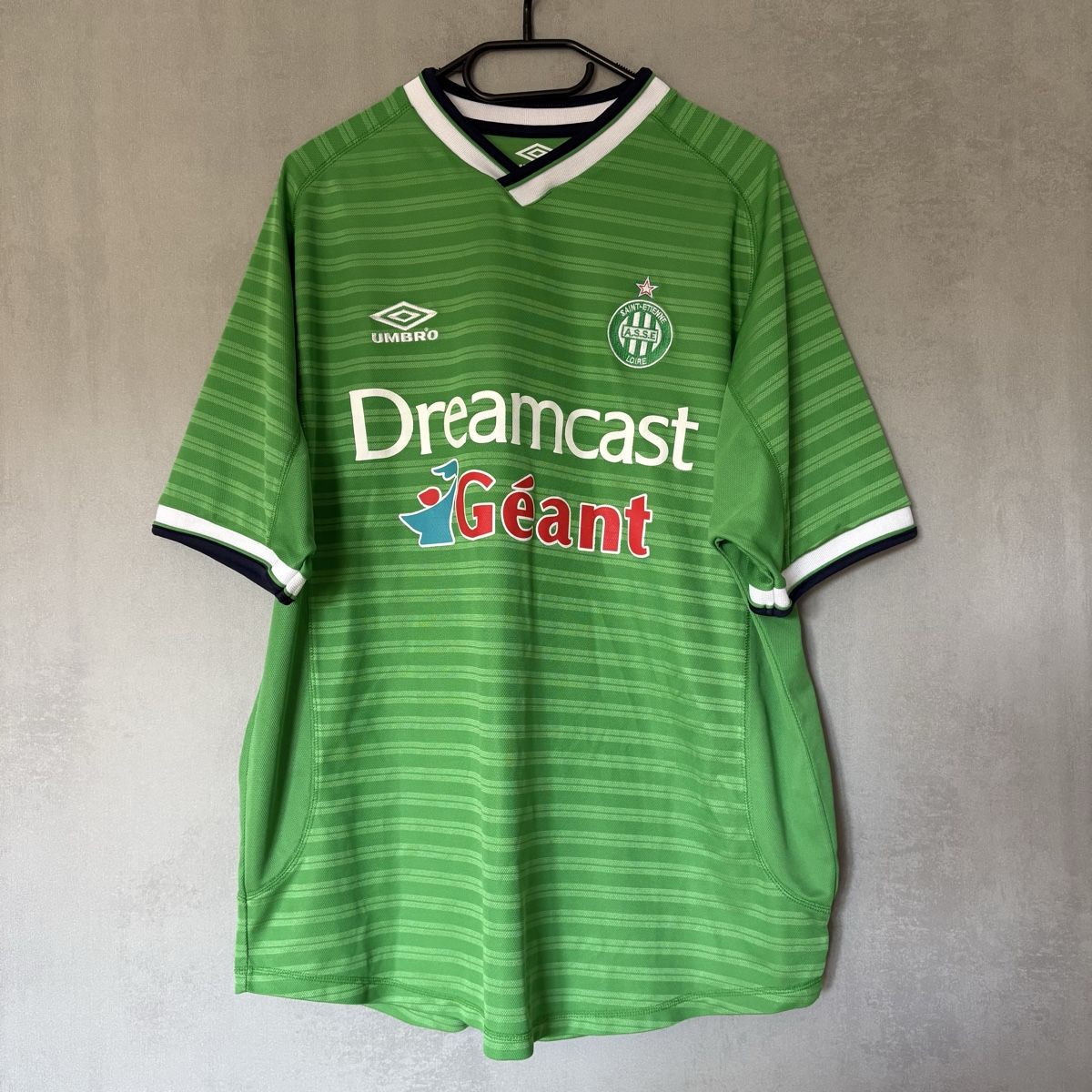 Umbro Leibchen & Hosen: St. Etienne Trikot Umbro Dreamcast – Gebraucht aus Winterthur von LaBodega