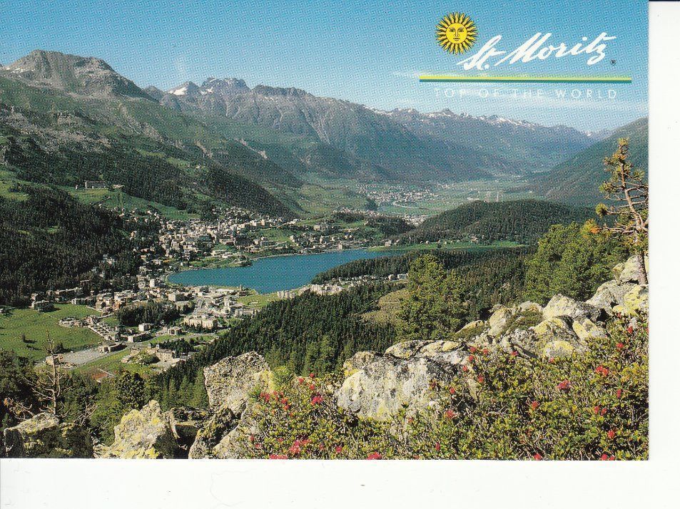 Cartoline postali: St. Moritz 9 um 1995 – Usato da Bürglen TG venduto da StampGraf