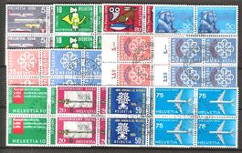 1958/60 : Nr. 343 - 354 im VB, Ersttag : KP 140.-