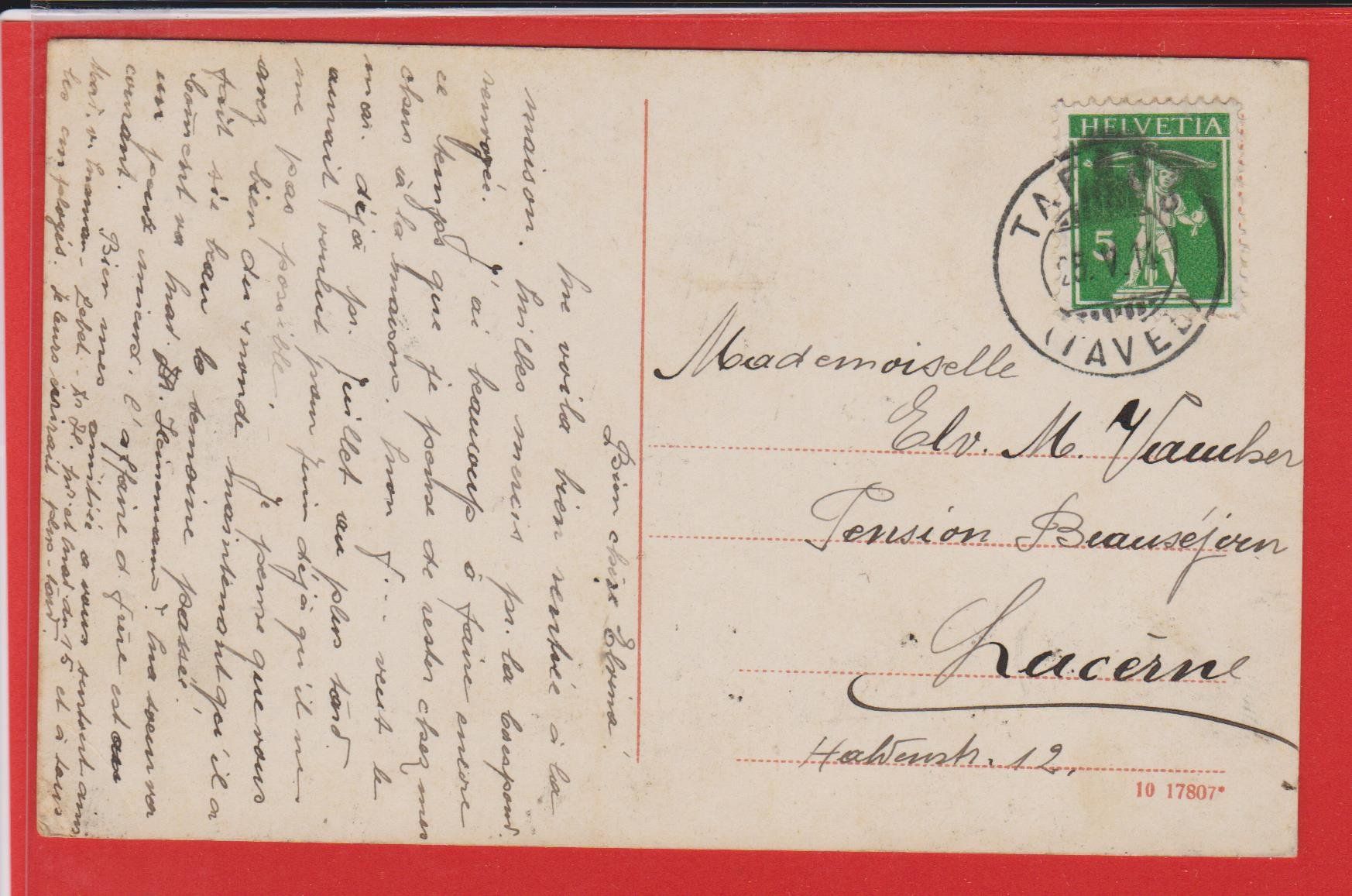 Cartes postales: Erstfeld   UR  -   alte Ansichtskarte, gest. 1914 – D'occasion à Vitznau par Ropaku 1