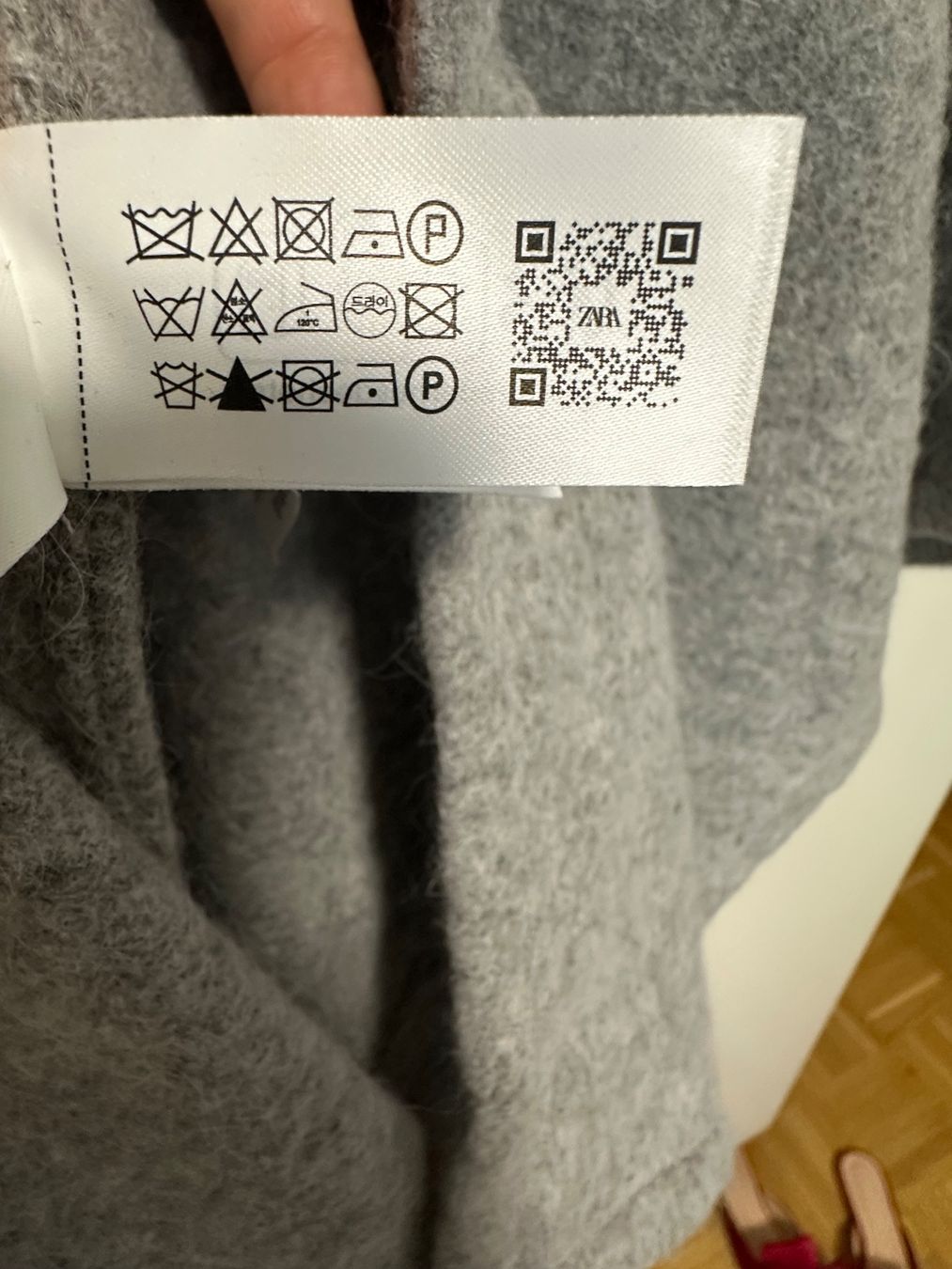 Zara Cappotti: Zara Graue Mantel-Poncho Gr M – Usato da Basel venduto da iulia_haul 7