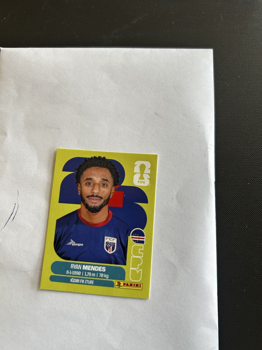 Panini Carte collezionabili: Panini WM 2026 CVP 17 Ryan Mendes – Nuovo e nell'imballaggio originale da Kestenholz venduto da xara03