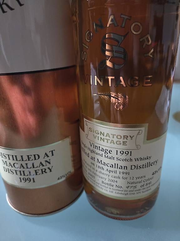 Macallan Bevande alcoliche: Macallan Signatory Vintage 1991 – Nuovo (secondo la descrizione) da Horw venduto da iglu370 1