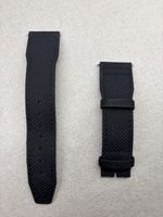 IWC Band Stoff/Leder schwarz