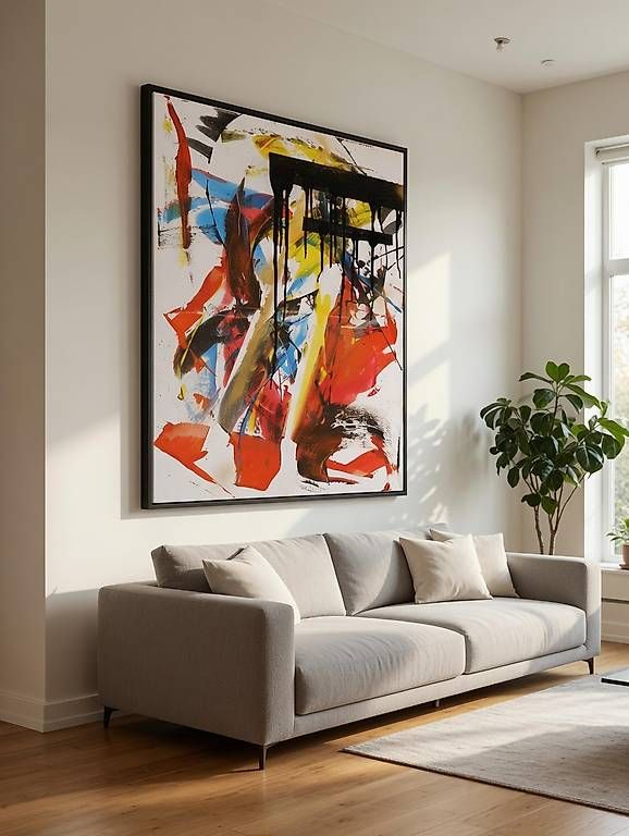 Foto & Immagini: "DRAMATIC HORIZONS astratto 60x90  – Usato da Bellinzona venduto da ARCAOS.ART 4