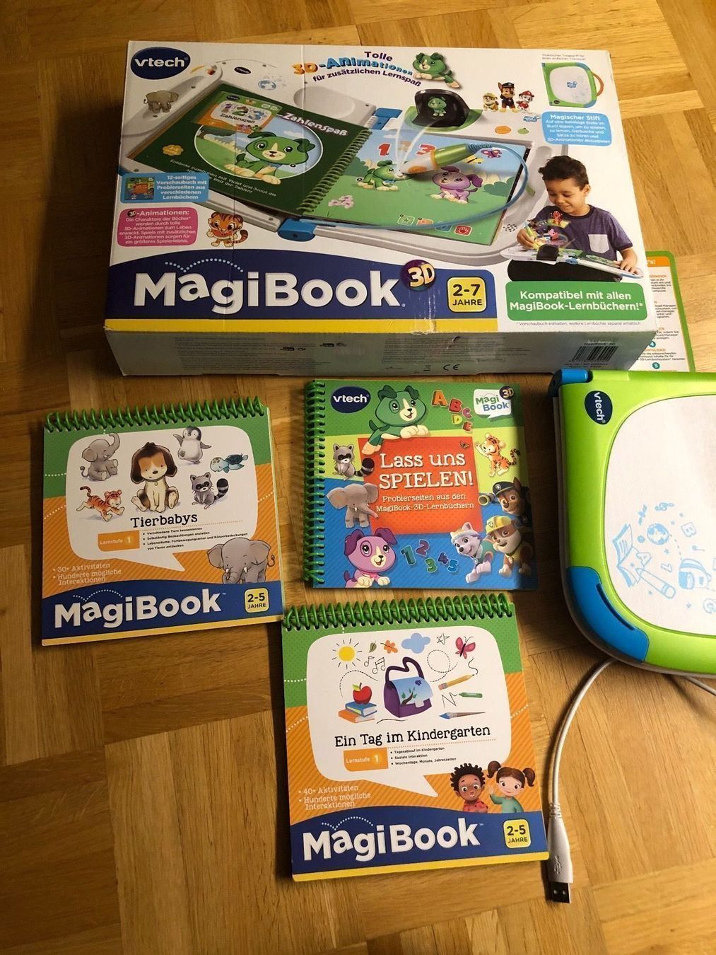 Vtech Giocattoli: Magi Book Vtech inkl. drei Arbeitsbücher – Nuovo (secondo la descrizione) da Kilchberg ZH venduto da Von_dutch 1