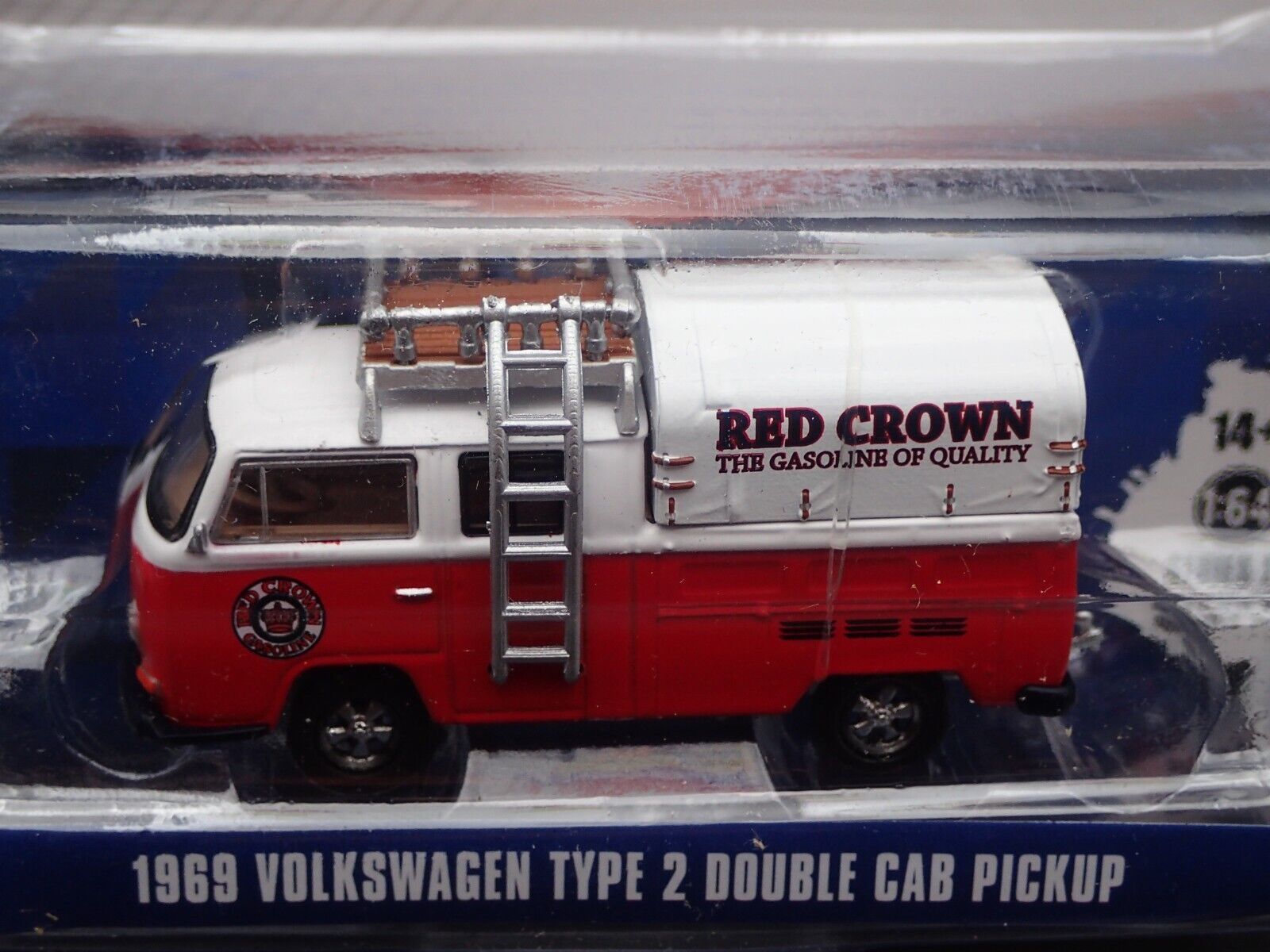 Volkswagen Modellautos: Volkswagen T2 Double Cab Pickup 1/64 Red Crown – Neu und originalverpackt aus Wohlen AG von PrivatSammlung 1