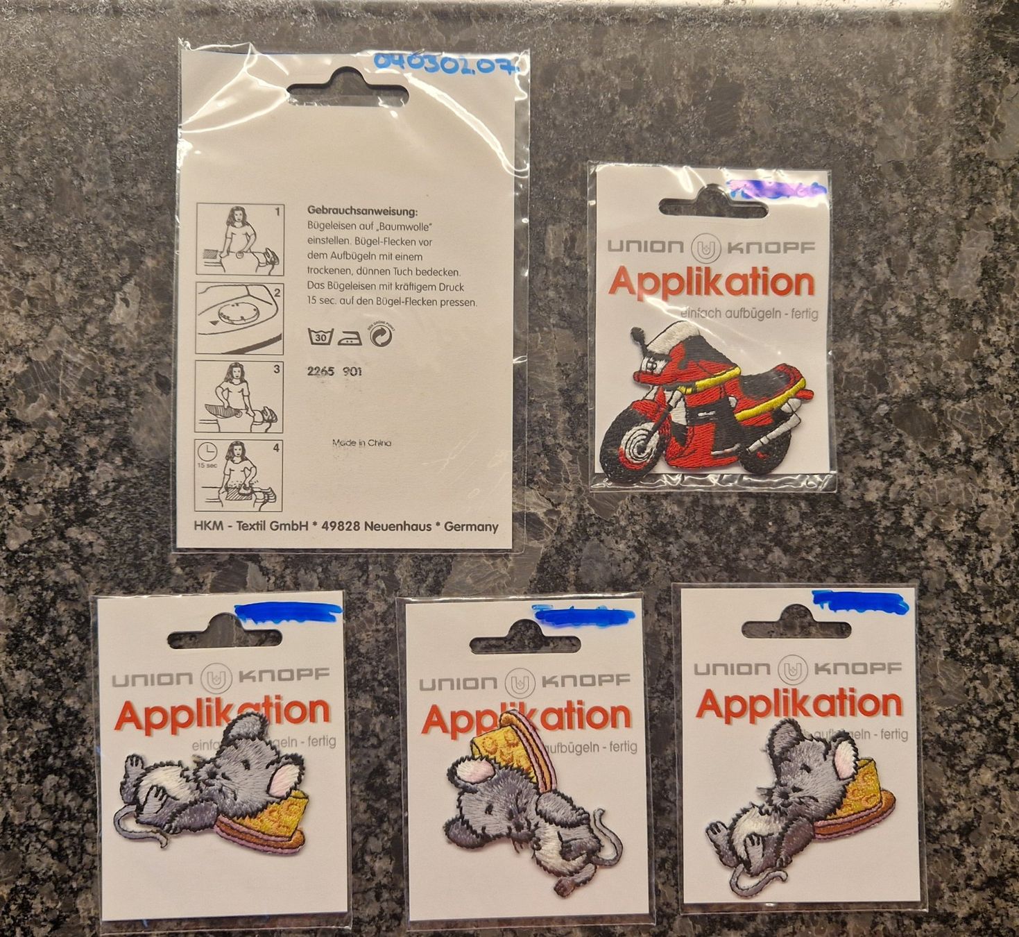 Sticker: Applikationen von Union Knopf – Nuovo e nell'imballaggio originale da Trin - Mulin venduto da Mss3 1