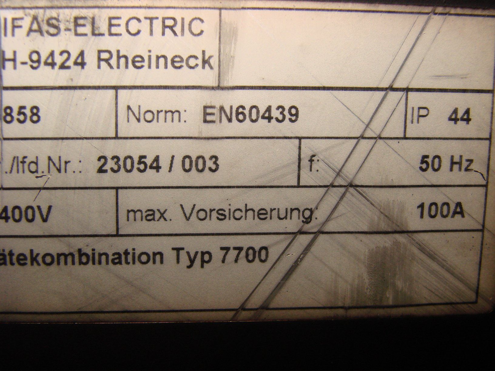 GIFAS Elektrotechnik: GIFAS Baustromverteiler – Neu (gemäss Beschreibung) aus Niederuzwil von Rade 3