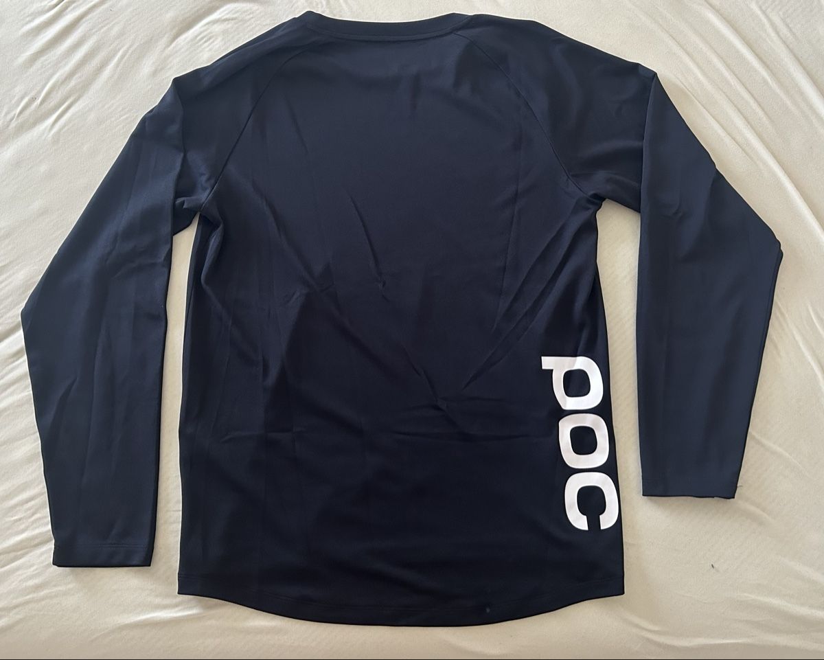 Poc Canottiere & Pantaloni: Poc Essential Langarm Downhill Jersey Trikot – Usato da Bettwiesen venduto da KK_1 1