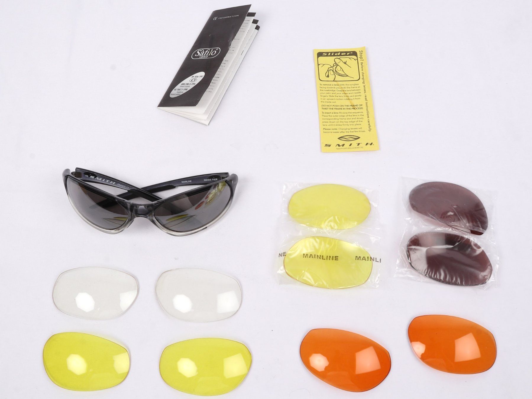 Occhiali & Lenti: SMITH Speed Series Sonnenbrille mit Wechselgläser – Usato da Steinen venduto da Restwert_Steinen 3