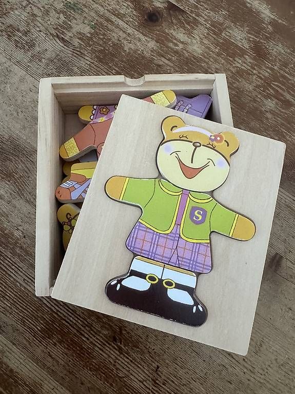 Puzzle: Puzzle Bär aus Holz – Usato da Fislisbach venduto da Reckeem